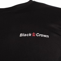 Black Crown Inca Black T-Shirt PADELPOINT Black Crown Inca Black T-Shirt