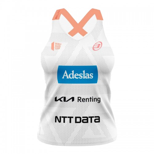 Bullpadel Alejandra Salazar WPT Acoda White T-shirt Bullpadel Alejandra Salazar WPT Acoda White T-shirt