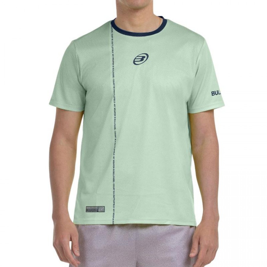 T-shirt Bullpadel Baten Vert Pomme Vigore  Offre - Pas cher