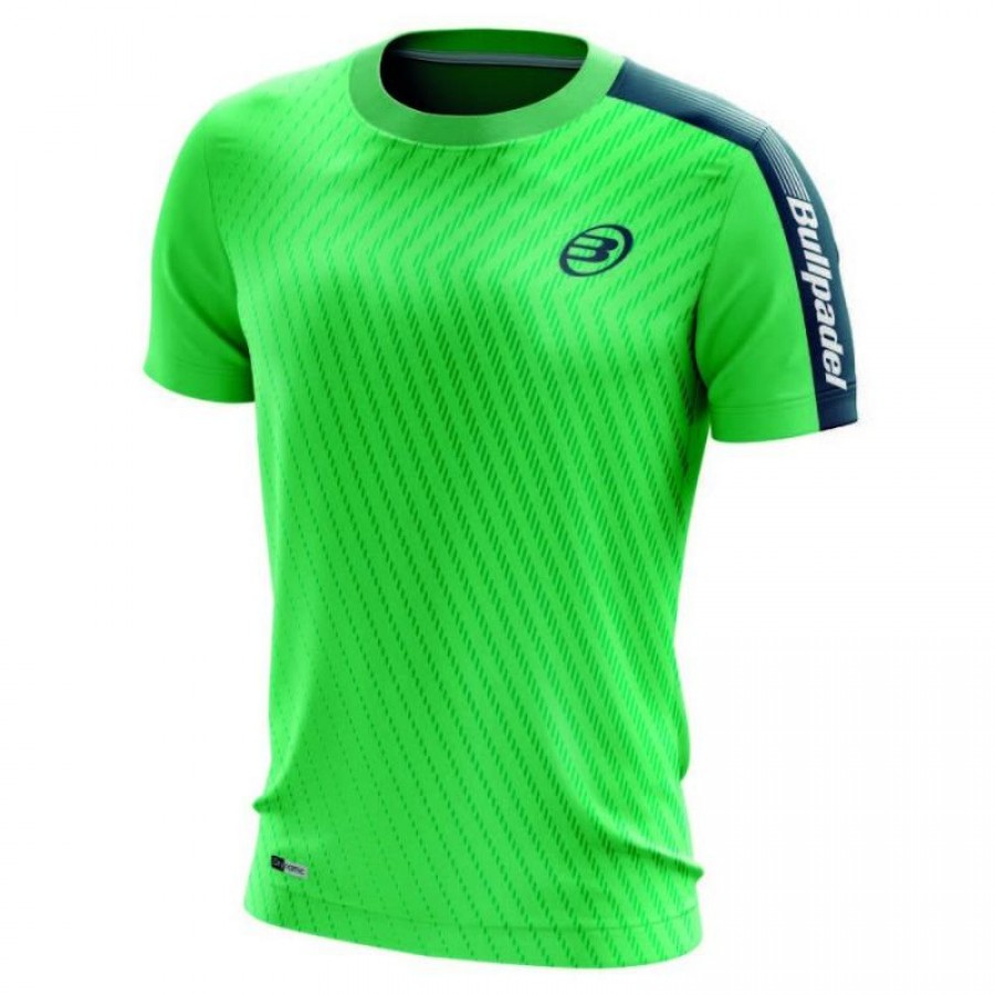 Camiseta Bullpadel Bocho Fluor Green