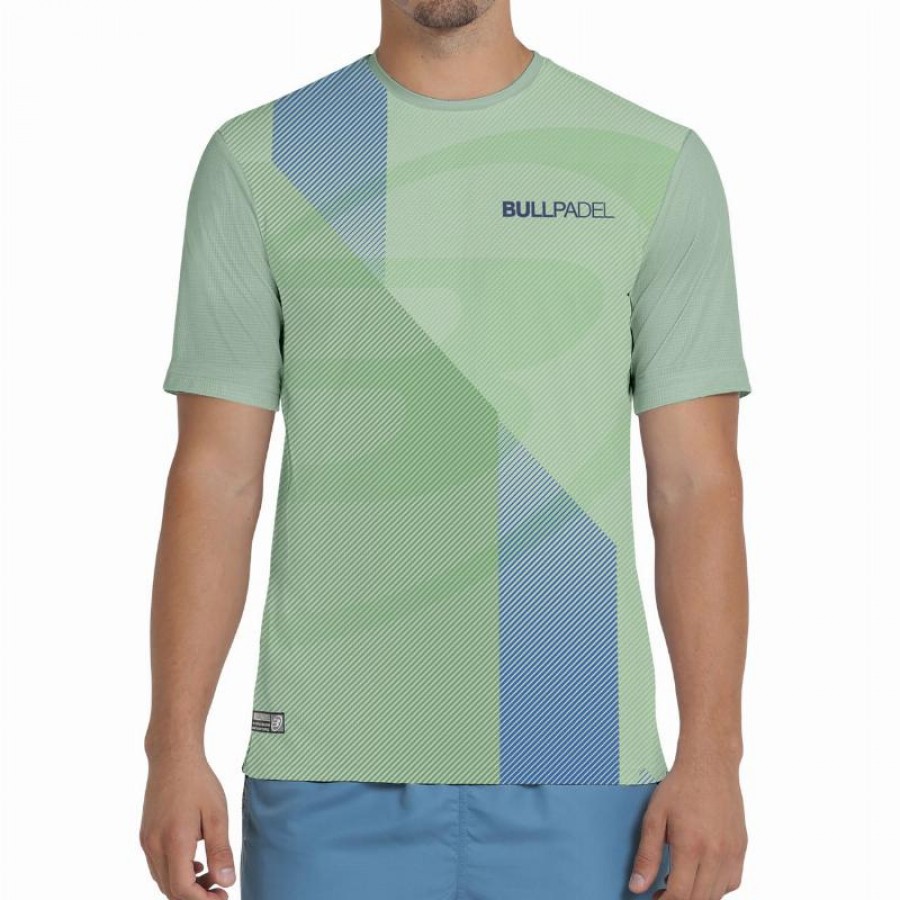 T-shirt Bullpadel Brumo Vert Pomme  Offre - Pas cher