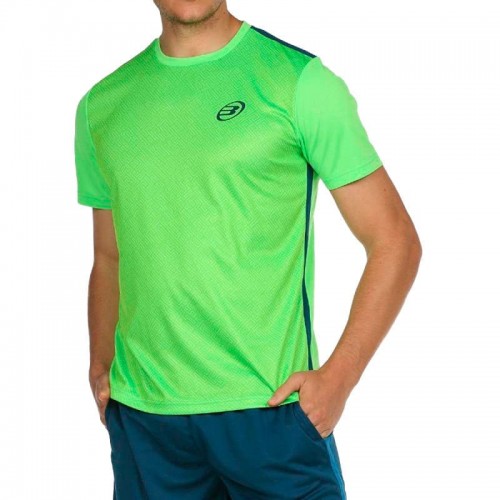 Bullpadel Caucasi Green Fluor T-Shirt Bullpadel Caucasi Green Fluor T-Shirt