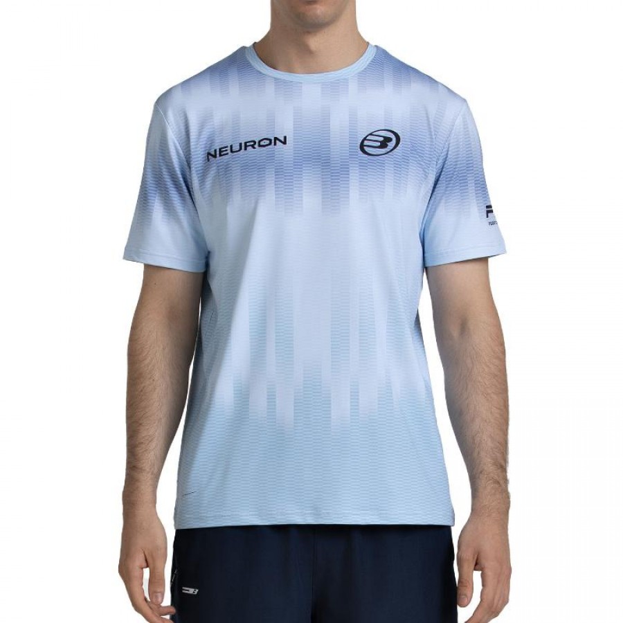 Camiseta Bullpadel Chingotto 26V Azul Glaciar
