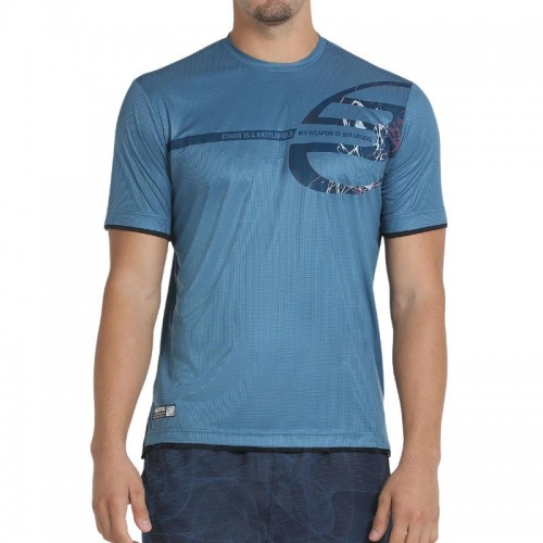 Camiseta Bullpadel Coci Azul Sombra Camiseta Bullpadel Coci Azul Sombra
