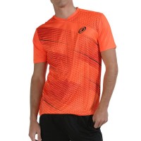Camiseta de fluor coral bullpadel cojas