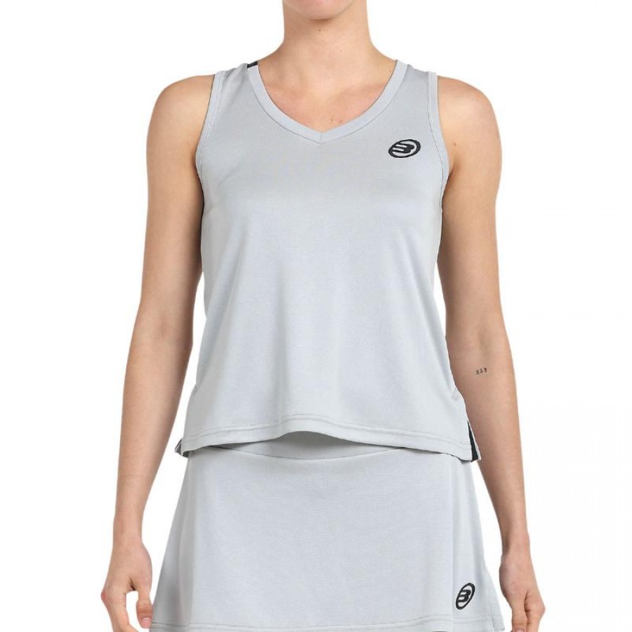 Bullpadel Diles T-shirt bicolore gris perle  Offre - Pas cher