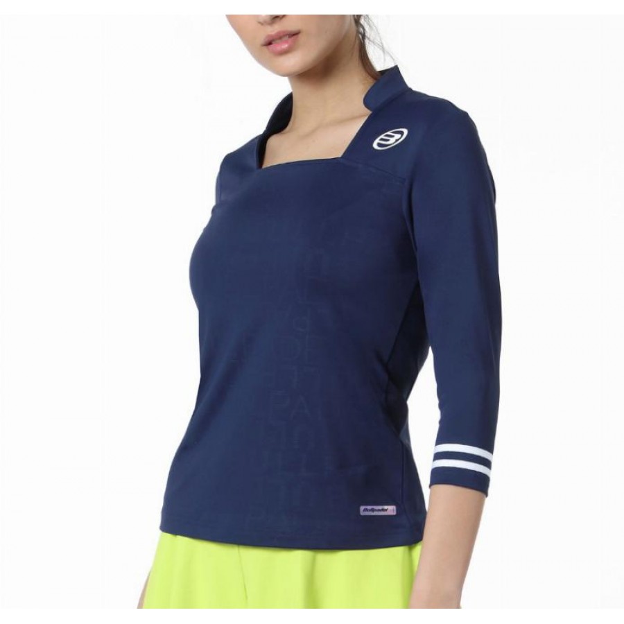 Noite de Ecinda de Bullpadel de t-shirt azul - Barata Oferta Outlet
