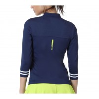 Noite de Ecinda de Bullpadel de t-shirt azul - Barata Oferta Outlet