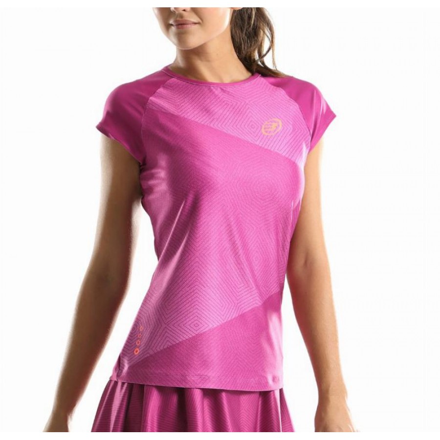 T-shirt Bullpadel escolher Hortensia - Barata Oferta Outlet
