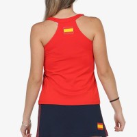 Bullpadel FEP Exima T-shirt rouge  Offre - Pas cher