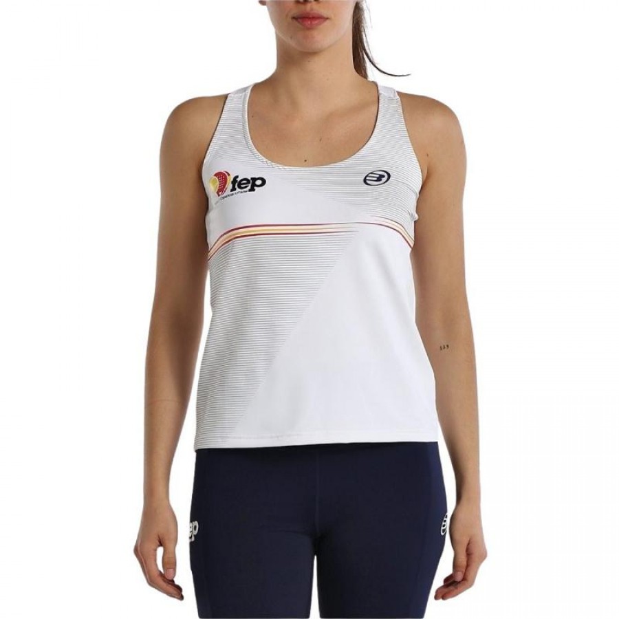 Bullpadel FEP Funi White T-Shirt