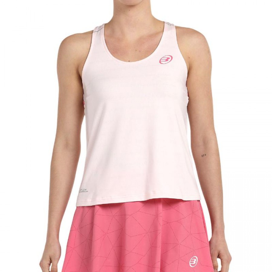 Camiseta Bullpadel Gemma Triay Edrar Rosa Pastel  Oferta + Barato