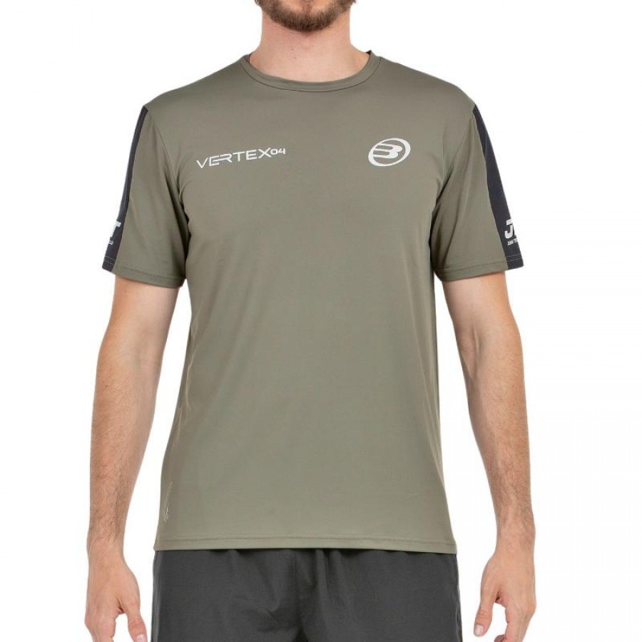 Bullpadel Juan Tello 25V Khaki T-shirt  Offer + Cheap