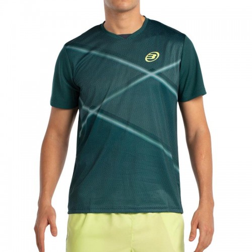 Camiseta Bullpadel Ladra Verde Oscuro Camiseta Bullpadel Ladra Verde Oscuro