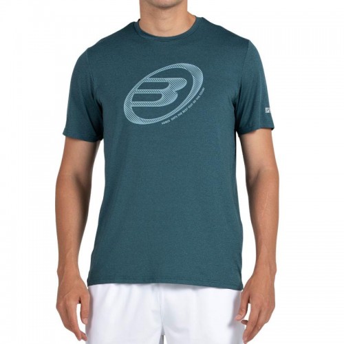 Camiseta Bullpadel Lande Verde Oscuro Vigore Camiseta Bullpadel Lande Verde Oscuro Vigore