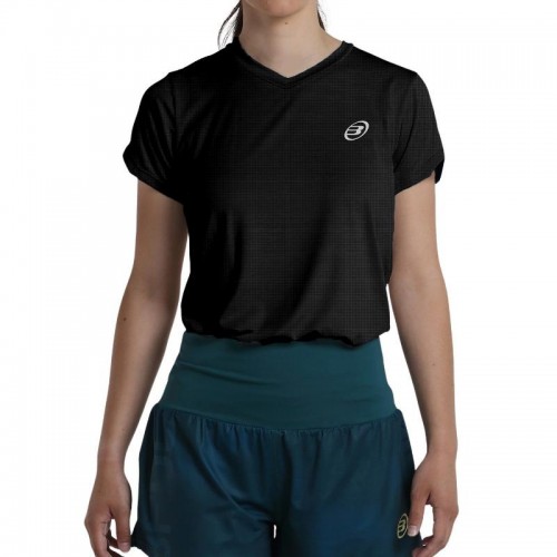 Camiseta Bullpadel Larda Negro Camiseta Bullpadel Larda Negro