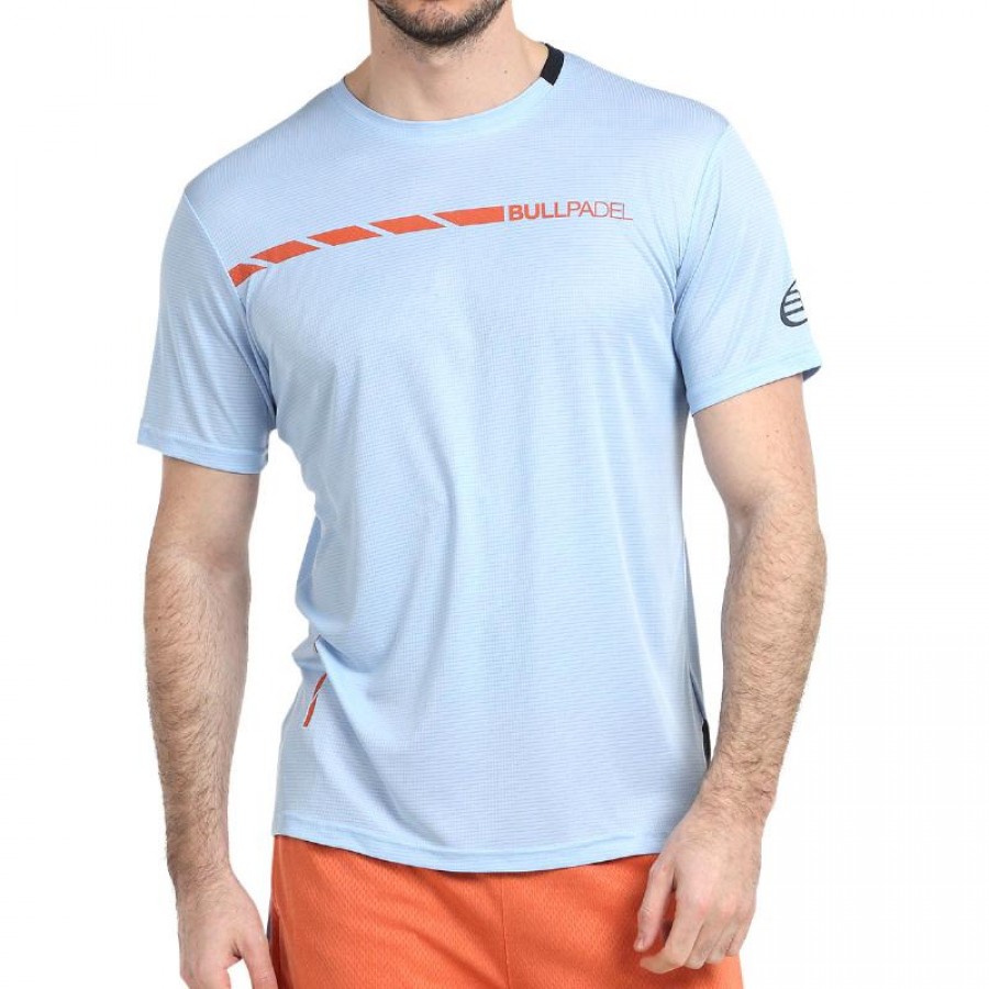 T-Shirt Bullpadel Legal Glacier Azul  Oferta + Barato