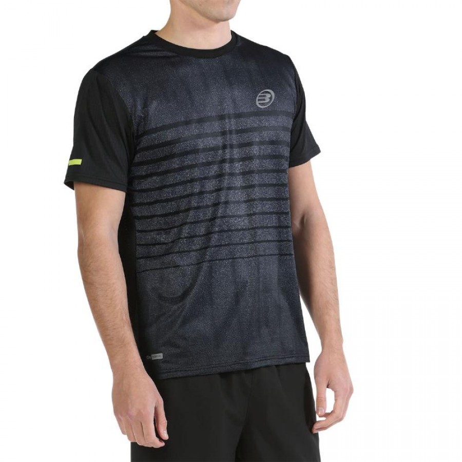 Camiseta preta Bullpadel Litis