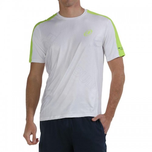 Bullpadel Half White T-Shirt Bullpadel Half White T-Shirt