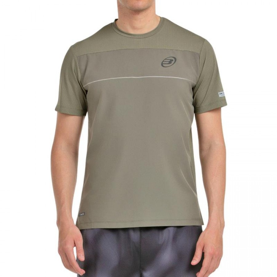 Camiseta Bullpadel Monda Kaki  Oferta + Barato
