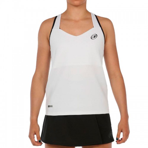 Camiseta branca Bullpadel Olin Camiseta branca Bullpadel Olin