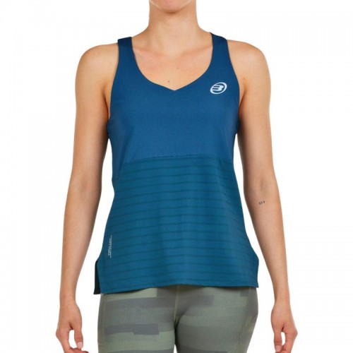 Camiseta Bullpadel Oza Azul Noche Bicolor Camiseta Bullpadel Oza Azul Noche Bicolor