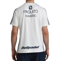 Camiseta Bullpadel Paquito Navarro 26V Hueso