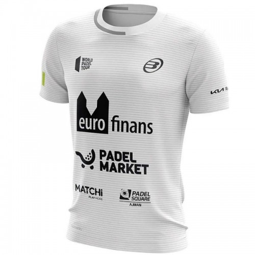 Bullpadel Paquito Navarro Linde White Junior T-Shirt Bullpadel Paquito Navarro Linde White Junior T-Shirt