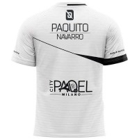 Bullpadel Paquito Navarro Linde White Junior T-Shirt  Offer + Cheap