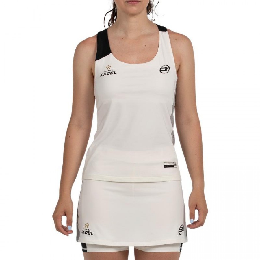 Bullpadel Premier Padel Pirac Ecru T-shirt