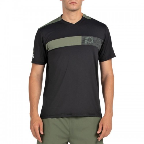 Camiseta Bullpadel Premier Padel Puyo Negro