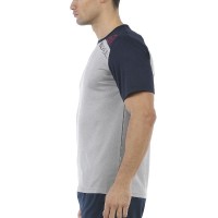 Camiseta de vigor médio cinza bullpadel - Barata Oferta Outlet