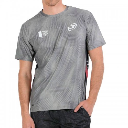 Bullpadel WPT Rogor Grey Half Vigore T-Shirt Bullpadel WPT Rogor Grey Half Vigore T-Shirt