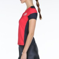 Bullpadel WPT T-shirt Rollaz Carmesi Fluor