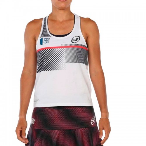 Bullpadel WPT Rufran Camiseta Branca Bullpadel WPT Rufran Camiseta Branca