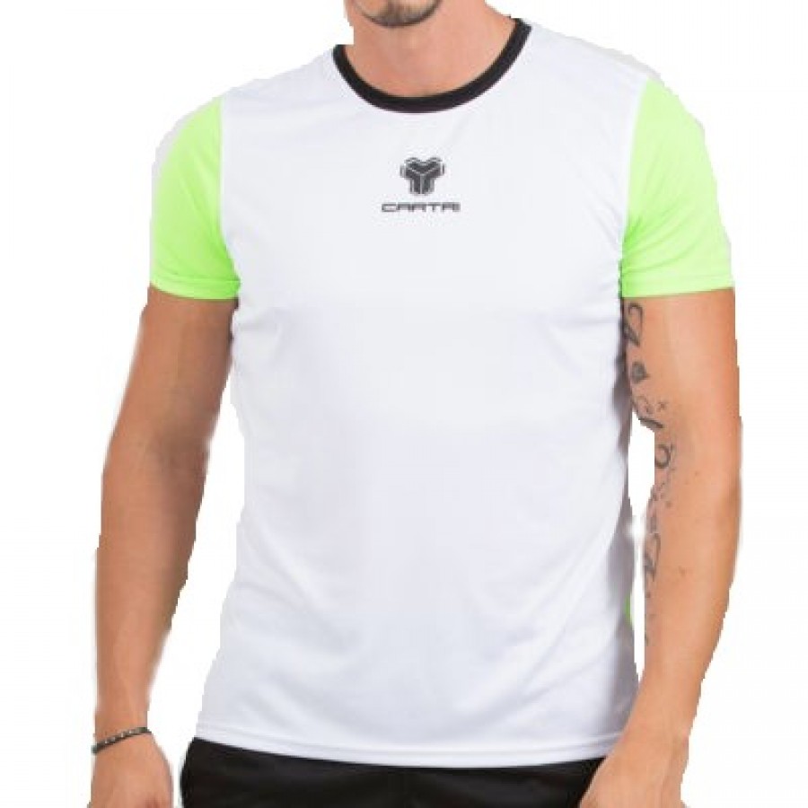 Camiseta Cartri Coach 3.0 Blanco Fluor Junior  Offer + Cheap