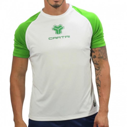 Camiseta Cartri Match Blanco Fluor Camiseta Cartri Match Blanco Fluor