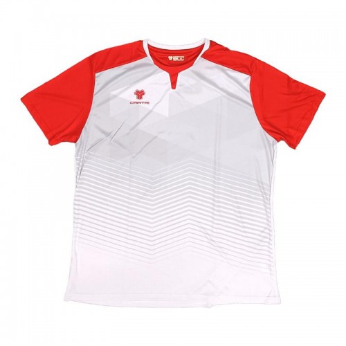 Cartri School T-shirt White Gray Red Cartri School T-shirt White Gray Red