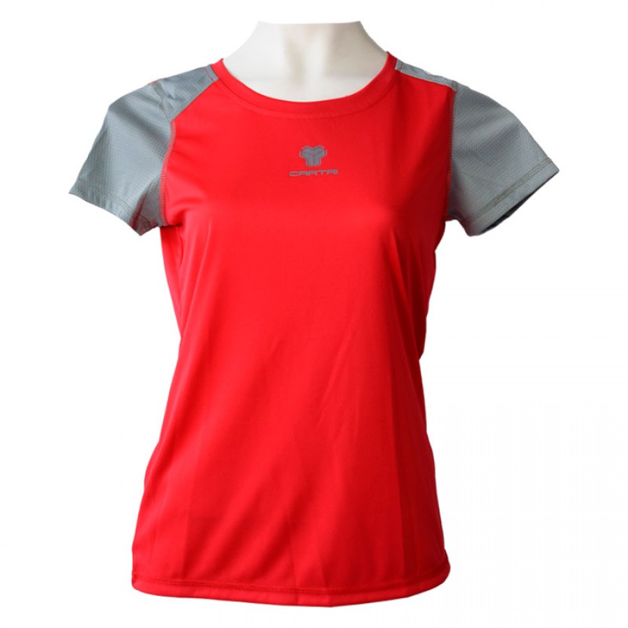 Cartri Simona Grey Red T-Shirt  PADELPOINT Cartri Simona Grey Red T-Shirt
