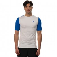 T-shirt Drop Shot Aker Blanc  Offre - Pas cher