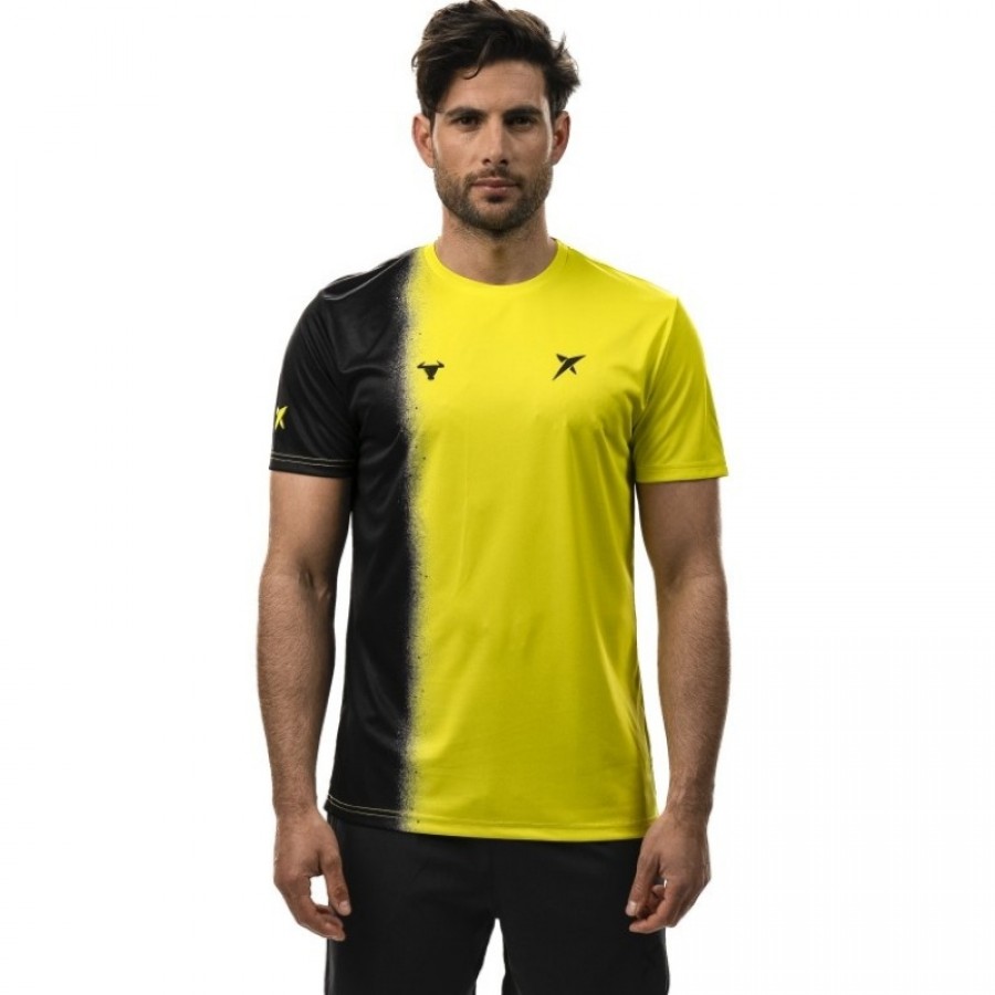 Lucas Campagnolo Cosmo Yellow Green Drop Shot T-Shirt  Offer + Cheap