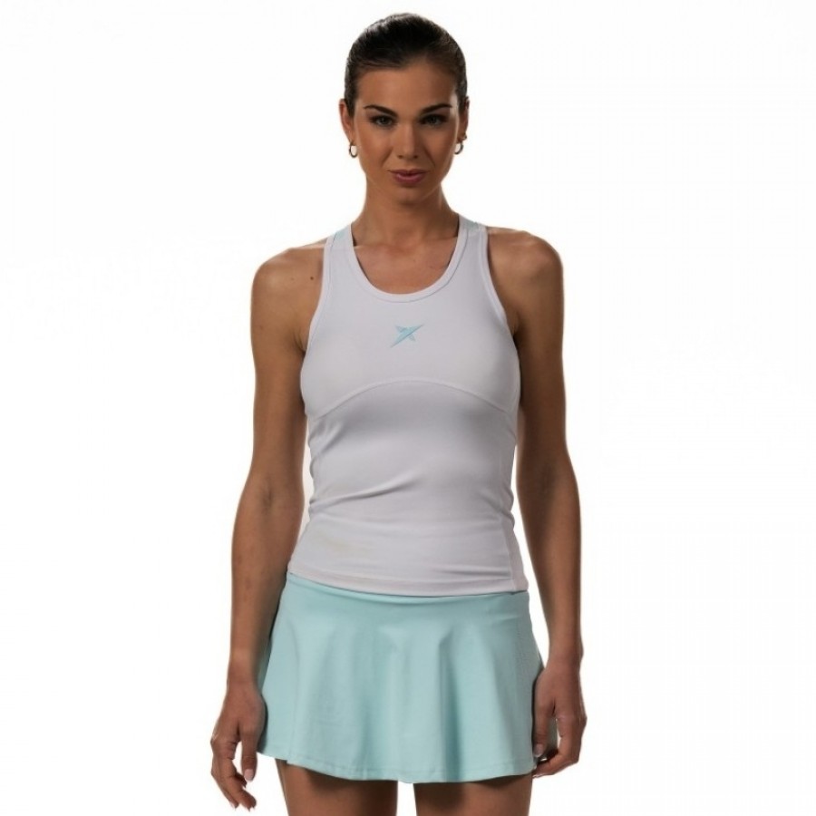 Camiseta Drop Shot Opal Branca  Oferta + Barato