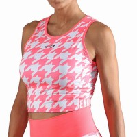 Camiseta Endless Chill Coral Houndstooth