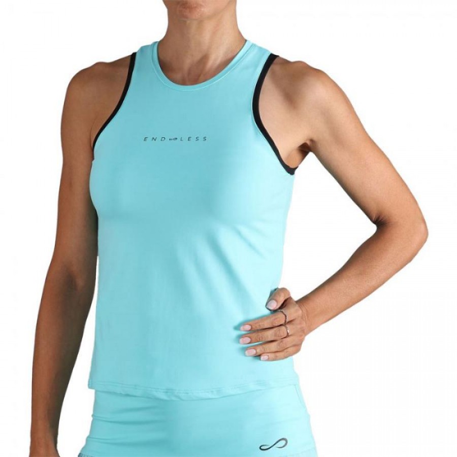 Camiseta Endless Essential Aqua  Oferta + Barato