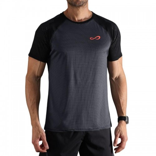 Camiseta Endless Feisty Hexagon Titanium Negro