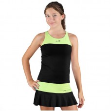 Endless Lace Black Green Junior T-Shirt