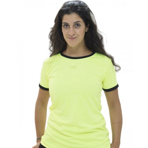 Camiseta Enebe Strong Amarillo Fluor mujer Camiseta Enebe Strong Amarillo Fluor mujer
