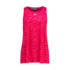 Camiseta Head Agility Magenta Print Vision Junior