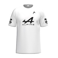 Camiseta Head Arturo Coello Branco Preto  Oferta + Barato