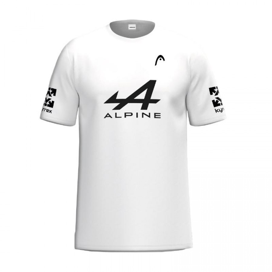 Camiseta Head Arturo Coello Branco Preto  Oferta + Barato